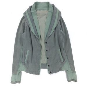 LULULEMON To Class Jacket Burlap Texture Deep Shore Earl Grey Sporty Cardigan 10